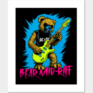 Bear Mid-Riff Posters and Art